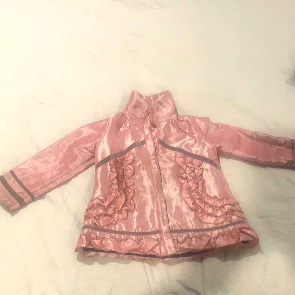 Isobella & Chloe raincoat jacket coat, size 5T, used